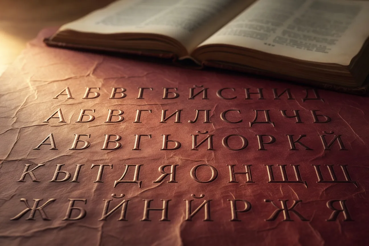 Apprendre l'alphabet russe : guide phonétique complet des 33 lettres cyrilliques