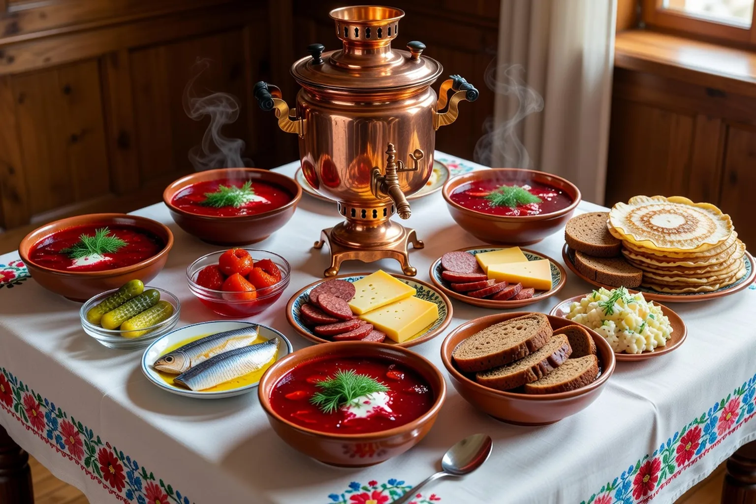Gastronomie russe : les saveurs de Moscou, du Caucase et de Sibérie