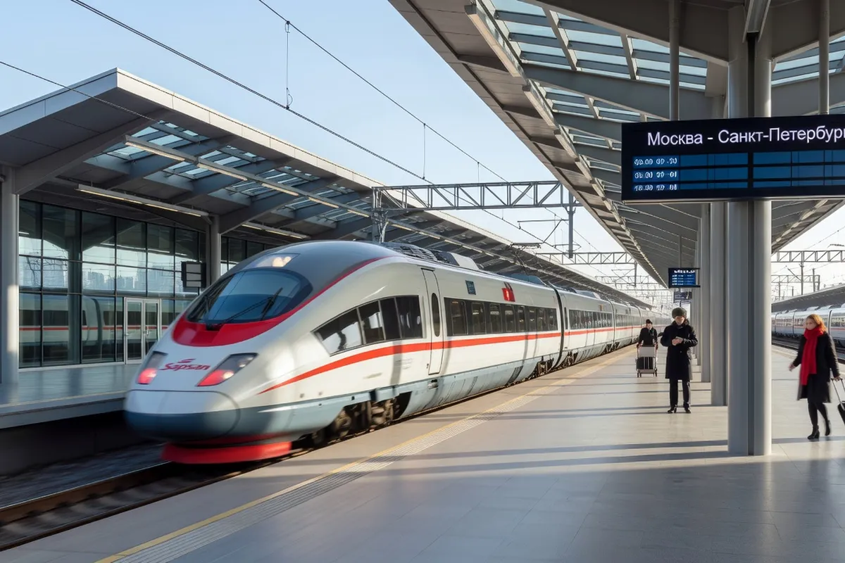 Moscou-Saint-Pétersbourg 2026 : Sapsan ou train de nuit, interview d'une voyageuse