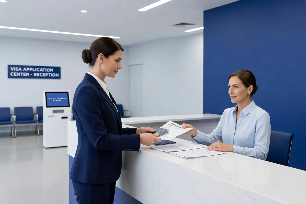 Centre de visa russe : depot de documents