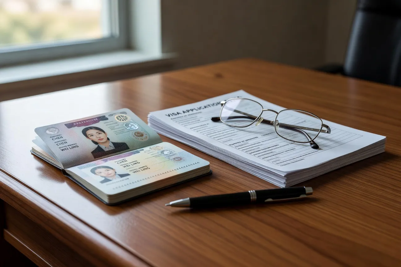 Passeport et documents pour la demande de e-visa russe