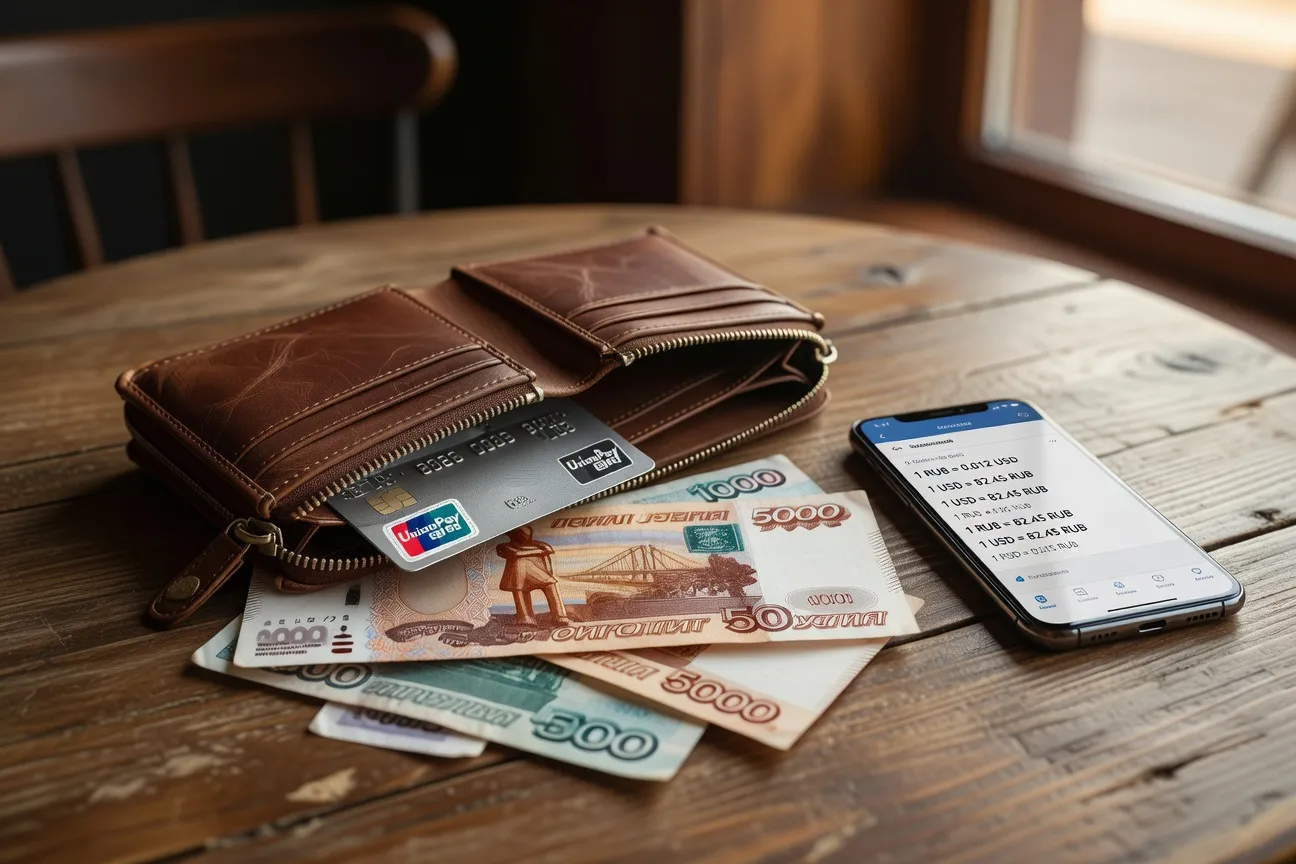 Roubles, carte UnionPay : moyens de paiement en Russie 2026