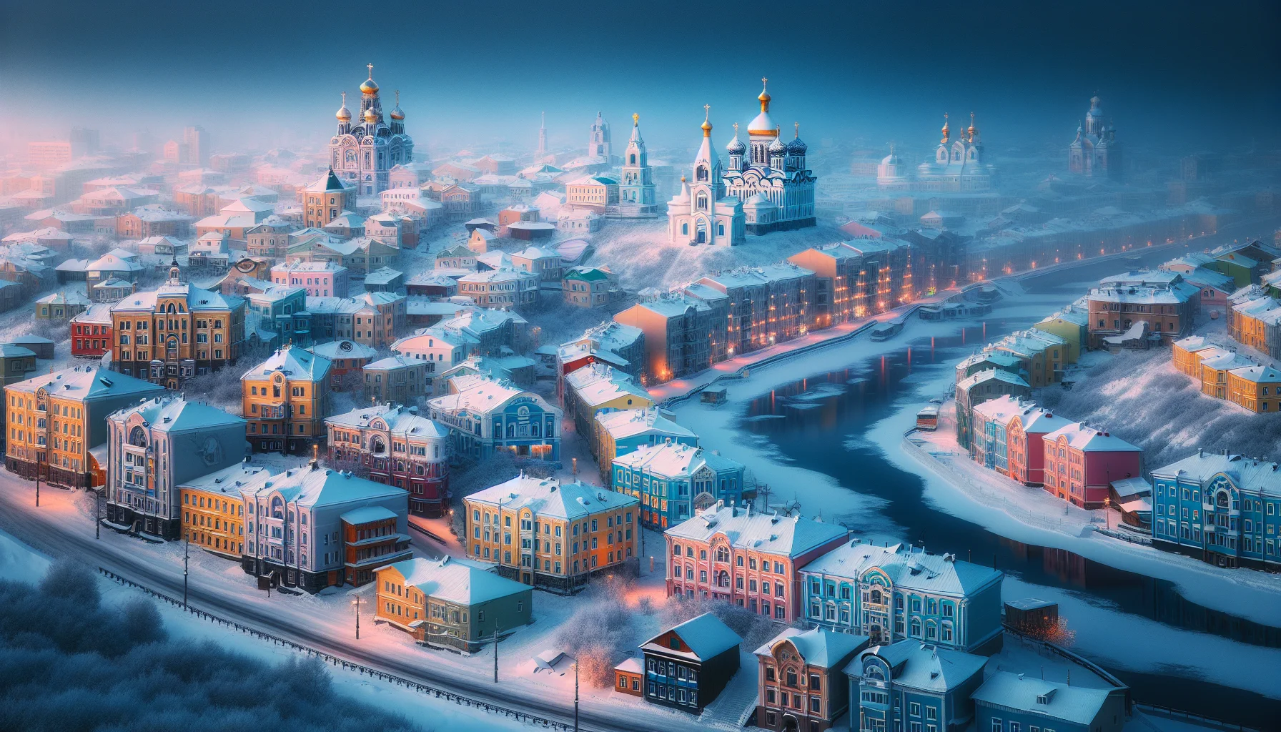 Les principales villes de Sibérie